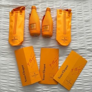 Assorted VEUVE CLICQUOT coolers and boxes (7)